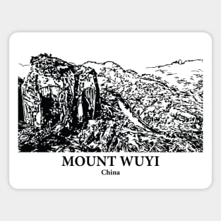 Mount Wuyi - China Magnet